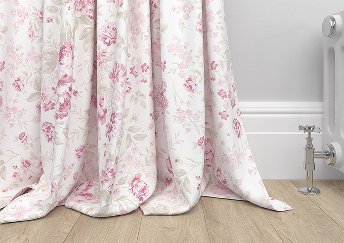 Shabby Chic by Rachel Ashwell Romantic Rose, Pink - Made to Measure Curtains - Image 6